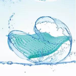 웰스홈 휠체어 쿨링 실리콘 방석 통풍 욕창방지 매트 어르신 요양 간병 케어용품