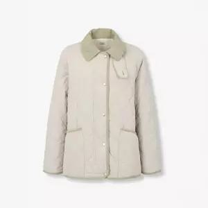 [롯데백화점]스튜디오톰보이 코듀로이카라 퀼팅 점퍼 9175413982