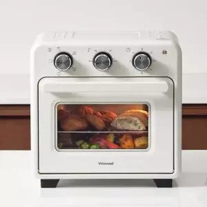 위즈웰 에어프라이어 오븐 GL15A 미니 홈베이킹 전기 오븐기 생선...