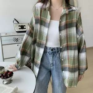 ONM 8컬러 복고풍 빈티지무드 여유핏 체크남방 체크셔