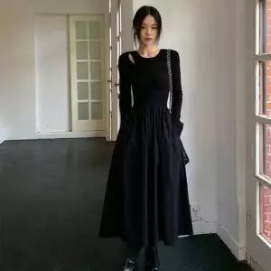 ONM 주에드 원피스 롱원피스 하객원피스 블랙원피스 여