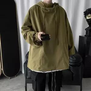 ONM 여성 티셔츠 남여공용 기본 후드바람막이