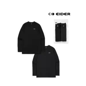 [아이더] [애플아울렛] POP 2 PACK α 라운드 티셔츠 DMU24284