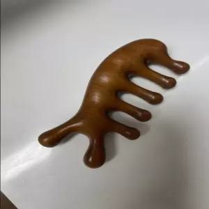 에끌라두 골든 샌달 우드 괄사 페이스&두피 마시지 툴 / 2개