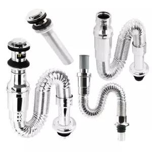 세면대/배수관/폽업/배관/호스/트랩/싱크대/고압/화장실/하수구/호수/폼업/팝업/하수관/일체형/베란다/욕실