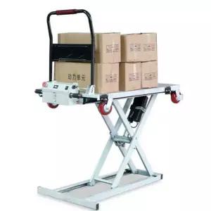 이동식 전동 카트 슬라이드 상하차 휴대용 리프트 화물