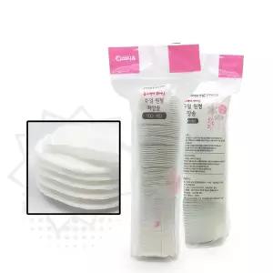 3중구조 듀얼 원형 화장솜 100P (1개) 클렌징 닥토 토너 팩 피부결정돈
