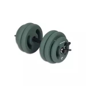 [THE-SPORTS]더스포츠 Evo Moss 무게조절 코팅 덤벨 아령 세트 홈트 헬스, 27kg 1개