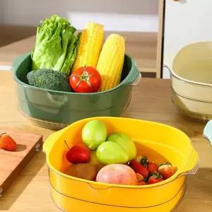 채반 QRB981B5 타공 바구니 세트 과일 야채 세척 믹싱볼 야채채