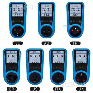  EU 와트 전압 전기 KWH 미국 테스터 측정기 전류 디지털 소비 에너지 콘센트 분석기 소켓 전력계