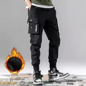 2컬러 남성 캐주얼 스트릿 조거 카고팬츠 IS PA20 스트릿웨어 기모 겨울방한조거팬츠 패션