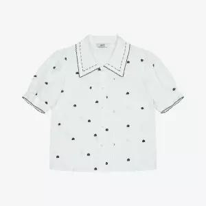 베스띠벨리 세이브존01 자수포인블라우스  BKBAG2477