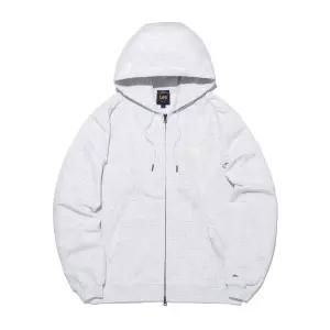 리 LEE 펠트 트위치 로고 후드 집업 라이트그레이 LE2601HZ13LG 108003