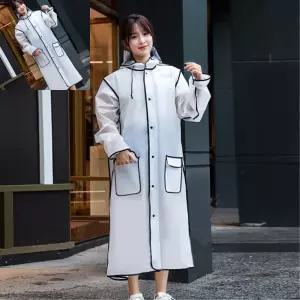 다타 성인우비 방수코팅 일체형비옷 아웃도어용 우천차단용 찢어지지않는 캡가드 우의