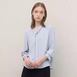 [롯데백화점]시스티나 데일리 타이넥 블라우스-AWWBLO31010