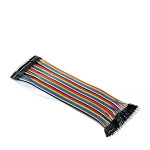 브레드보드 571EDY45 접촉케이블 점퍼선 40set 20cm M M