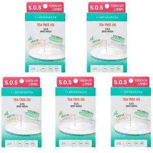 브링그린 스팟 패치 티트리 시카 SOS 커버 100매 5개 BNS