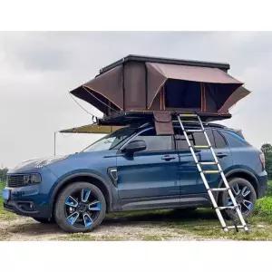 루프탑텐트 차량용 화이트블랙 210CM 차량지붕 슬림