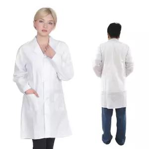 면 재질 실험가운 실습가운 실험복 랩가운 의사 약사 영양사 안경사 사이즈 남자XXXL 1P