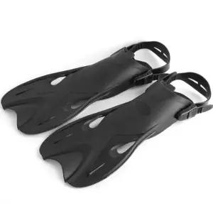 스노클링 오리발 조절형 스쿠버 숏핀 물놀이 오리발 아쿠아 수영