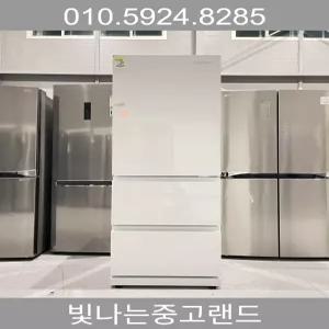 609 딤채 330리터 슬림핏 중고김치냉장고 스탠드형 화이트 효율1등급