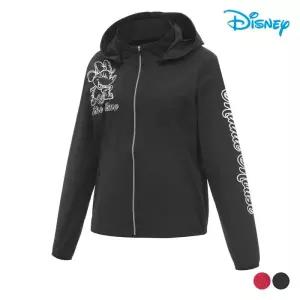 [디즈니골프]여성골프점점퍼 여성 캐릭터 밑단 스트링 바람막이 점퍼 DP1LJBR05BK_SC