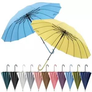 16K 고급 솔리드장우산/2단우산/튼튼한 자동우산/파스텔 장우산/암막우산/대형우산/우양산