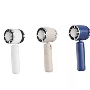 핸디 선풍기 넥밴드 목걸이 목풍기 휴대용 선풍기 초미니 여행용 차량용 사무실 탁상용 충전식 접이식