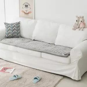 소파덮개 겨울 5mm 소파패드 밍크 2인용