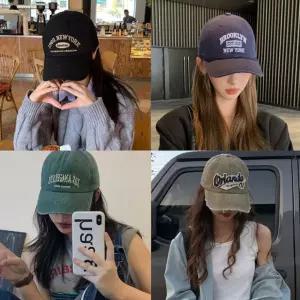 빈티지 볼캡 야구 모자 스트릿 패션 10종 모자 야구모자 무지모자