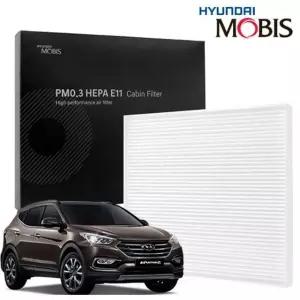 현대모비스 싼타페 더프라임 에어컨필터 PM0.3 E11 현대모비스에어컨필터