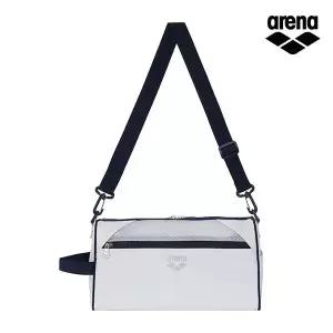[아레나수영복] HEXA 시그니쳐 크로스 숄더백 A6AC1AB36WHT