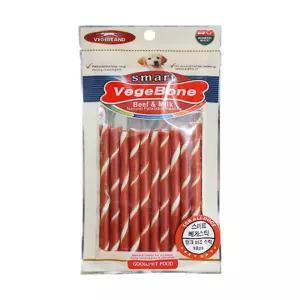 펫더맨 스마트베게본 밀크 비프스틱 10p 강아지 껌 