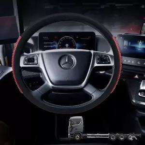 스카니아 500S 4D 입체 실리콘 핸들커버화물차 메가트럭 덤프 5톤 버스 자동 카바 그립 논슬립 가죽 대형