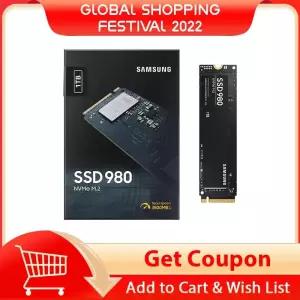 노트북 SSD 에스에스디 M.2 2TB 1TB 하드 SAMSUNG 980 NVMe 1 테라바이트 500GB 내장 솔리드 스테이트 드라