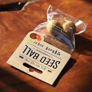 텃밭 홈가드닝 씨앗 키우기 배양토 씨드볼 방울토마토