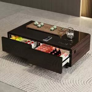 거실 테이블 냉장고 소형 냉장 좌탁 65L 미니 좌식