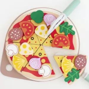 가베가족 꼬뺑 피자타임 놀이 세트 주방 역할 선물