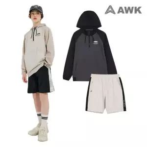 [보리보리/에어워크 주니어]주니어 후드 아노락 반바지 상하세트