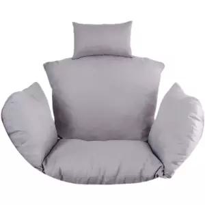 행잉의자 쿠션 1인용 라탄 바구니 실내그네 흔들의자 시트