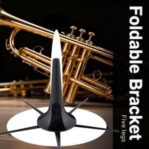 5다리 접이식 트럼펫 스탠드 방수 금속 클라리넷 휴대용 배치 랙 목관악기 악기 액세서리