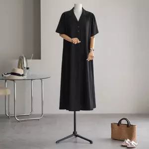 (안나앤플러스) A. 케일 요루 카라 원피스[드레스E0203H03] 빅사이즈