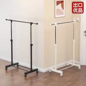 이동식 1단행거 블랙 대형 철제 옷걸이 행거 사무용행거