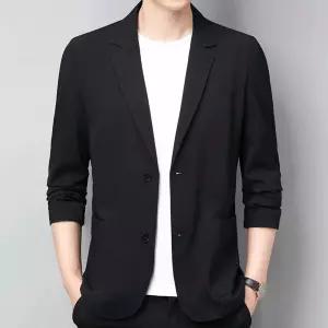 남성 썸머 재킷 마이 여름 빅사이즈 캐주얼 정장 콤비 린넨