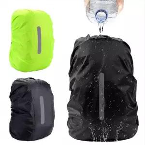 등산 가방 우비 배낭 레인 커버 30L 야간 반사 방수 덮개 학생 책방 가방비닐
