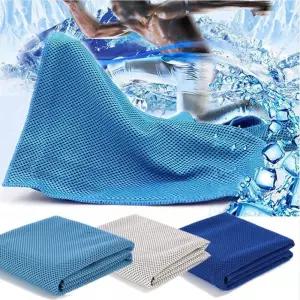 등산 런닝 헬스장 운동용 아이스 냉감 스포츠 쿨타월 건식 땀수건타올