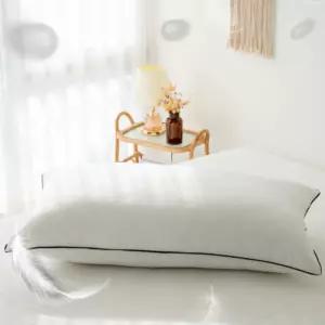 포그니아 등쿠션 순면 대형 등받이 허리받침 화이트