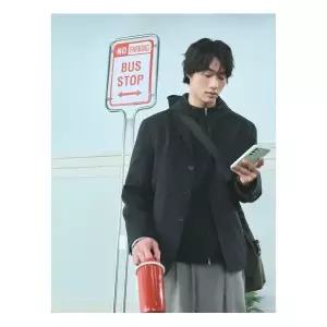 에잇세컨즈 코튼나일론 셋업 재킷 블랙 456211MCE5 1248039