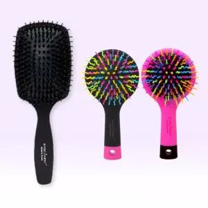 아이캔디 정전기 제거 빗 볼륨 헤어 모발 케어 + 미디엄 브러쉬 2종 모음 선택 세트