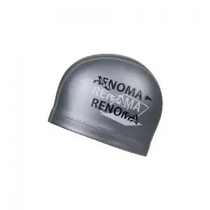 RENOMASWIM 용품 성인 웨이브 텍스트 PU 수모 실버 RO-RC2F003-SV 110939